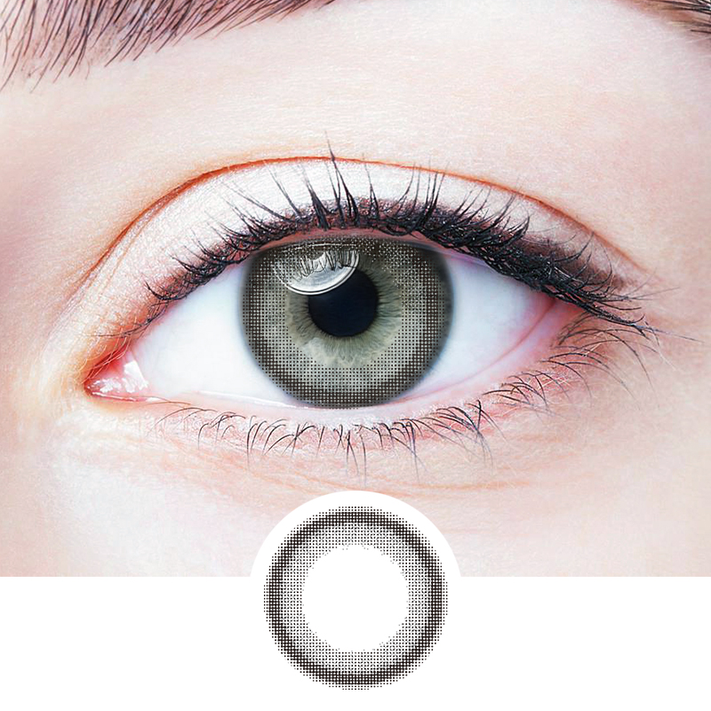 Gem Black Colored Contact Lenses 