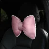Cooling Black Pink Solid Color Car Ice Silk Seat Cover Cushion