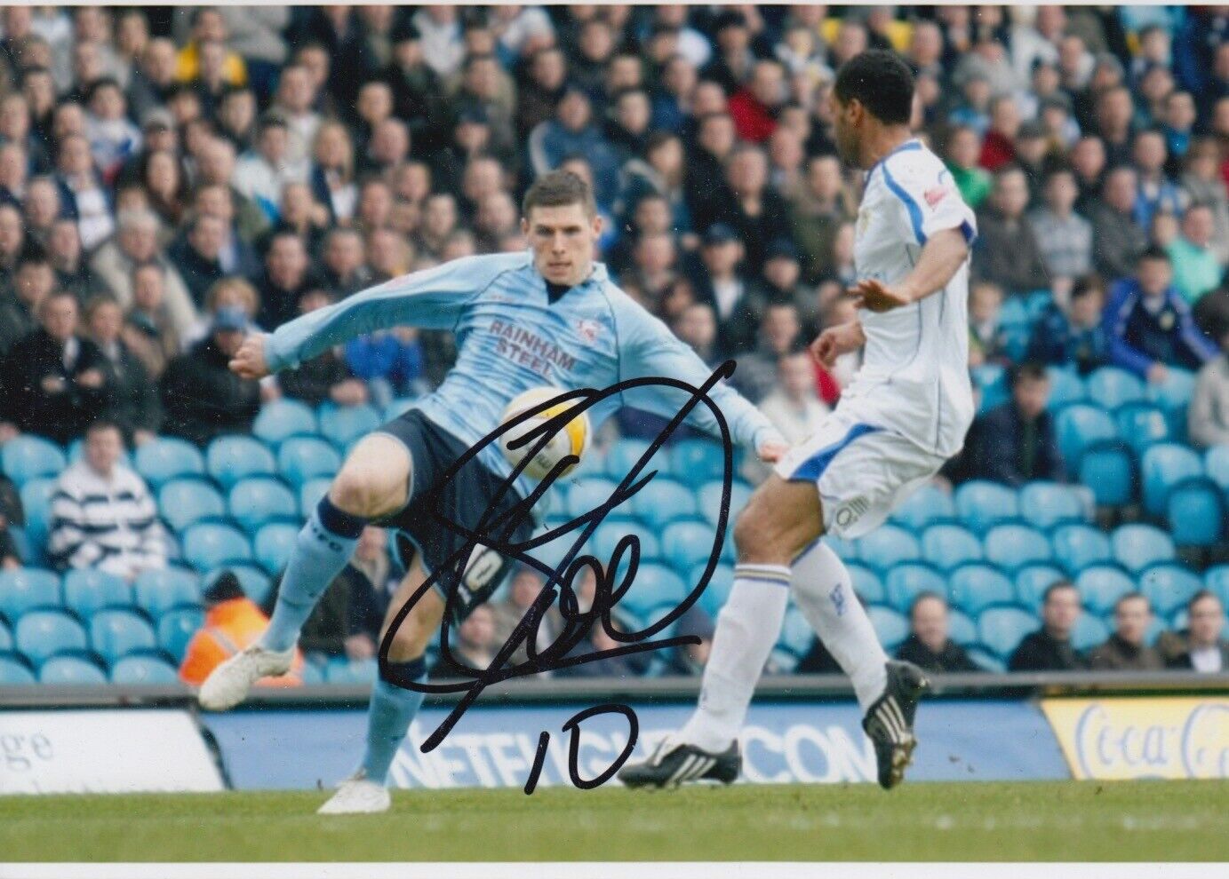 Gary Hooper Hand Signed 7x5 Photo Poster painting Football Autograph Scunthorpe United