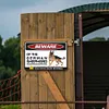 Warning - Vintage Metal Signs(12*16Inch) - Warning