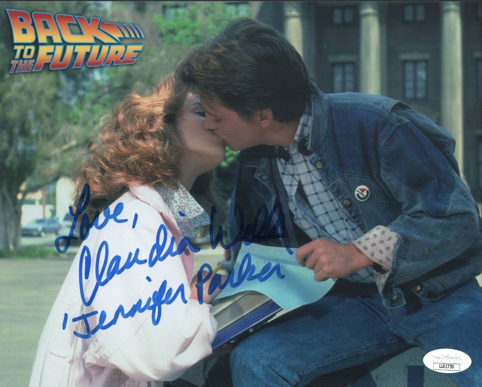 CLAUDIA WELLS Signed 8x10 Photo Poster painting BACK TO THE FUTURE Autograph JSA COA Cert