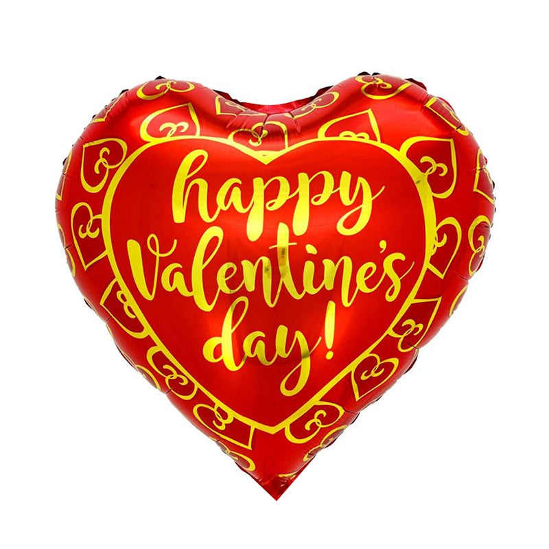 Vacation Minimalist Heart Shape Aluminum Film Travel Daily Balloons