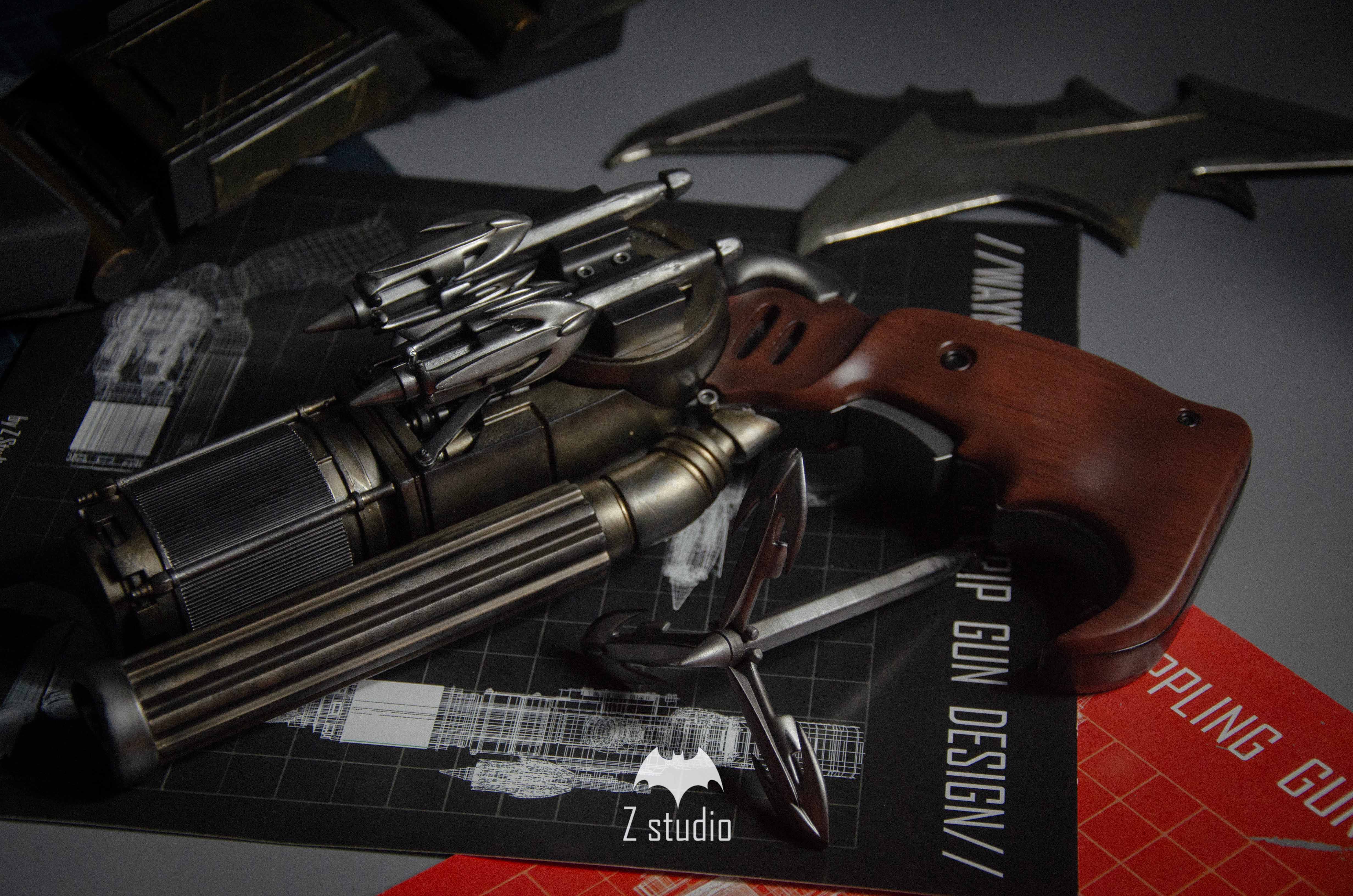 Z Studio – Other series - First Series (Ben Affleck Edition) Cinematic Grade Batman Weapon Replica Collection 1/1 Scale Statue(GK)-