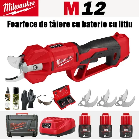 【Milwaukee】Foarfece de tăiere cu baterie cu litiu M12