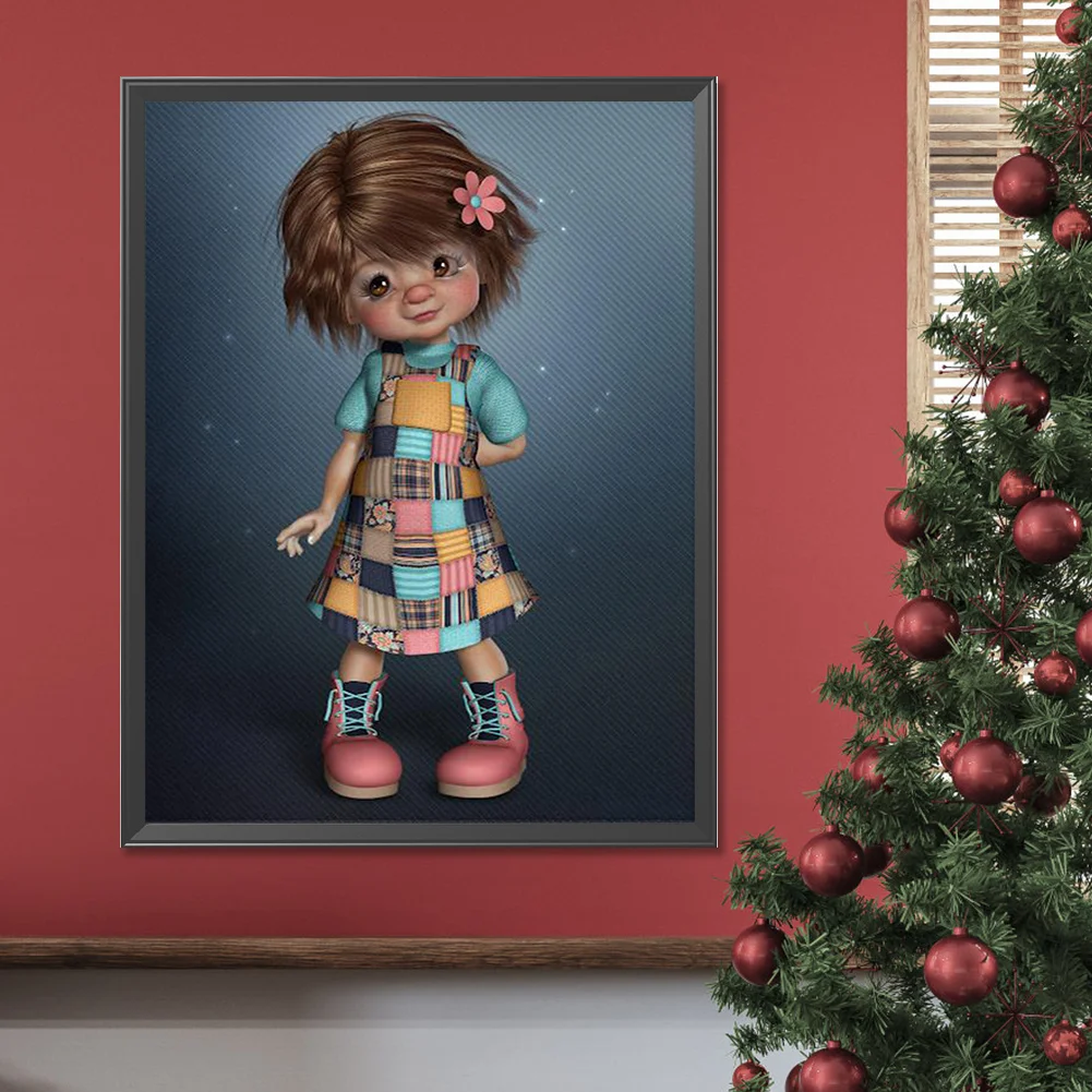 Diamond Painting - Full Round Drill - Elf Doll(Canvas|30*40cm)