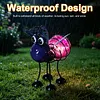 Solar Bees Lights Solar LED Garden Lights Waterproof Cute Ant Statue Garden Decor 3D Metal Ants Art Decor for Garden Backyard Table Wall Decor
