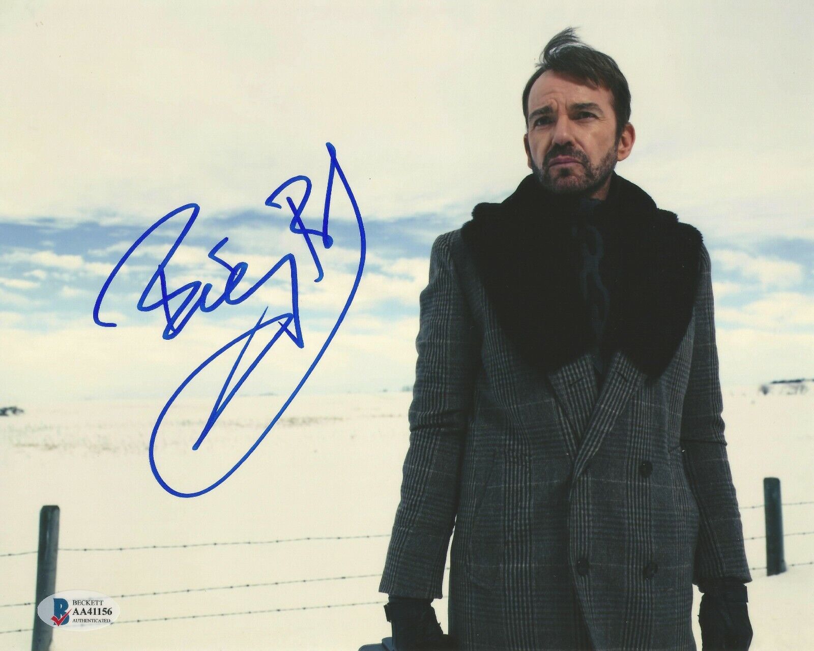 Billy Bob Thornton Fargo Signed Beckett Authentic 8x10