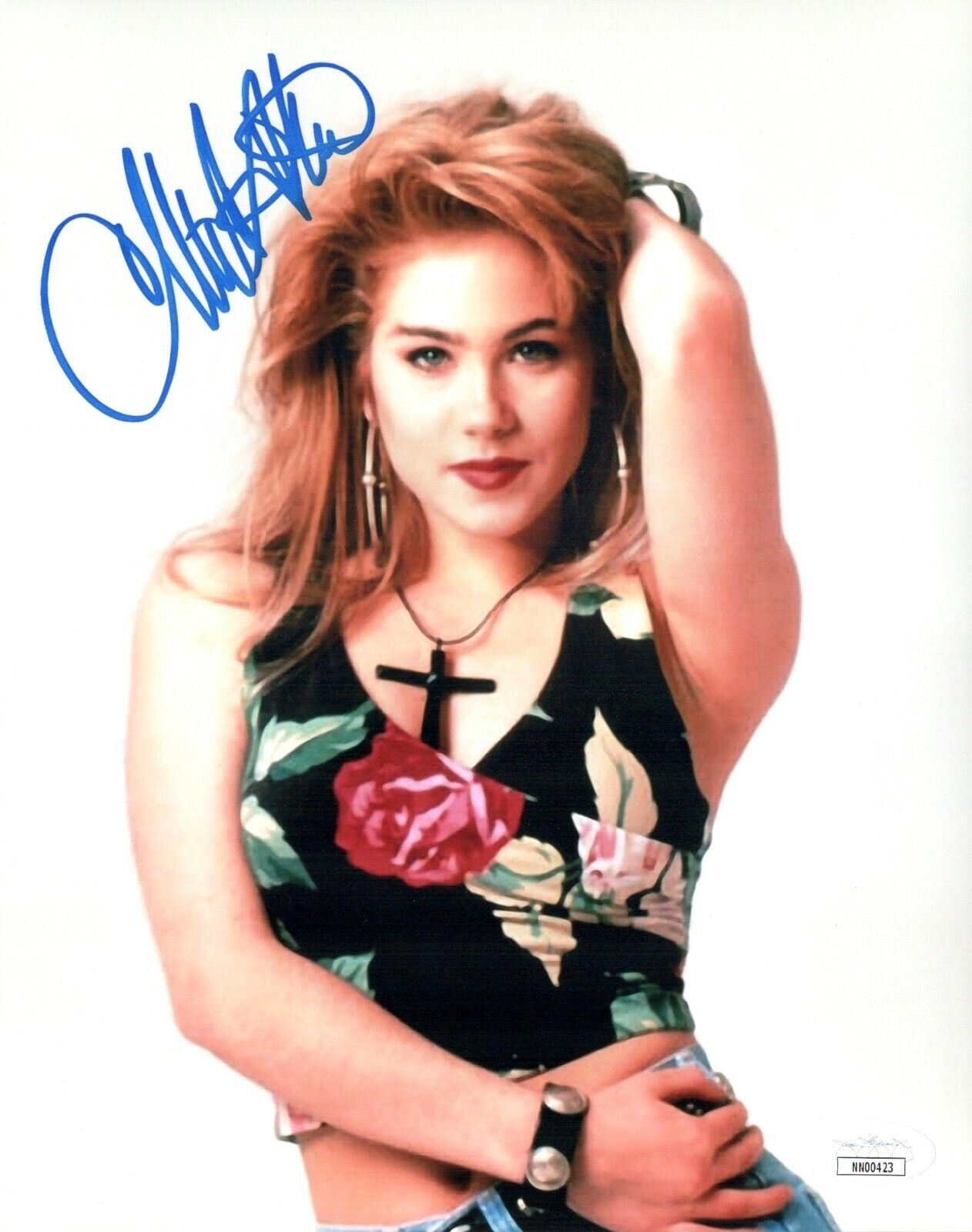 CHRISTINA APPLEGATE Signed MARRIED WITH CHILDREN 8x10 Photo Poster painting Autograph JSA COA