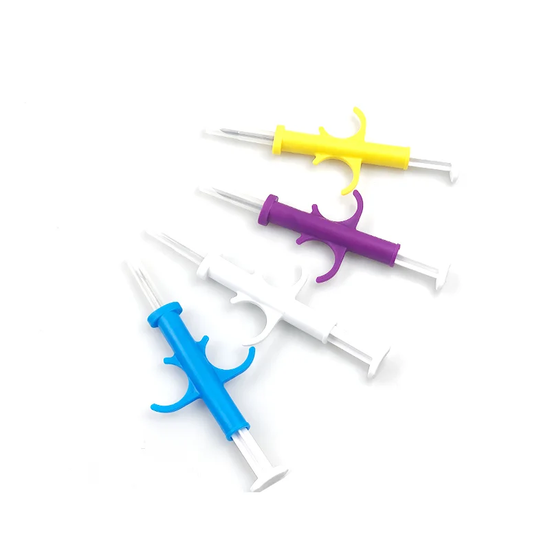 Transponder Microchips Pet RFID Tags Syringe Animal Glass Tube Injector Animal Cat Microchip
