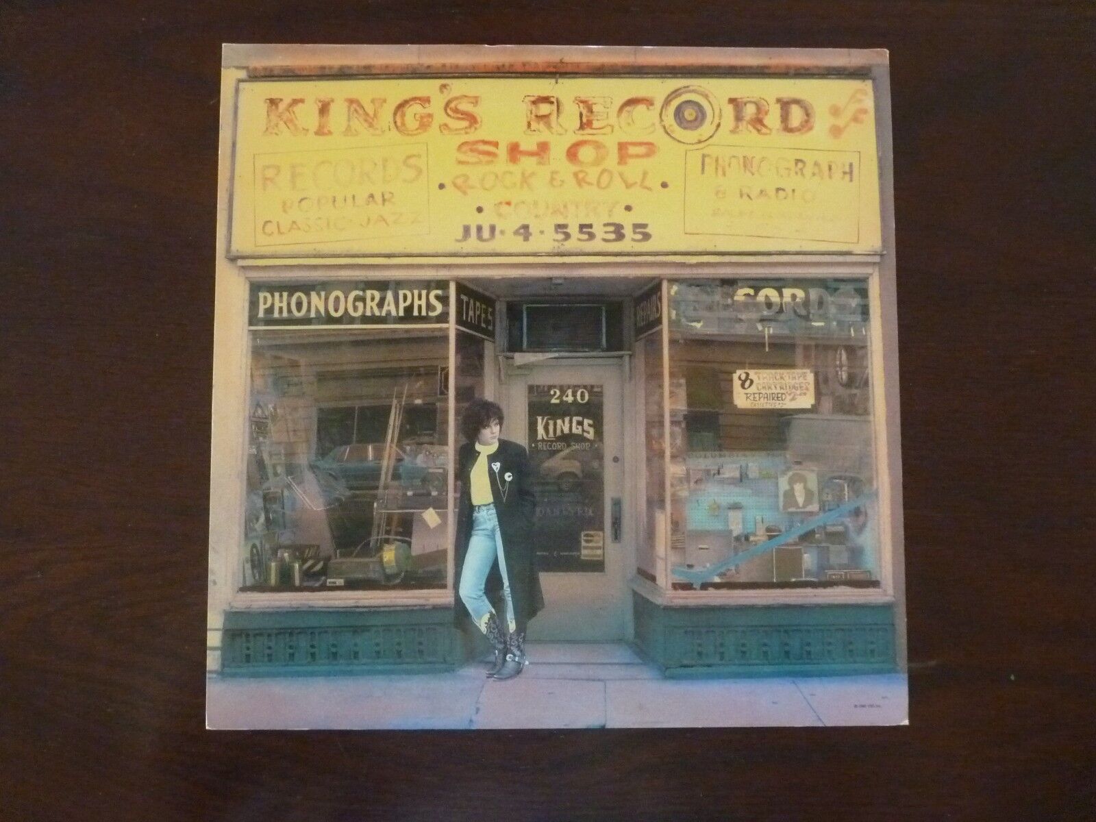 Rosanne Cash King's Record Shop Promo LP Record Photo Poster painting Flat 12x12 Poster