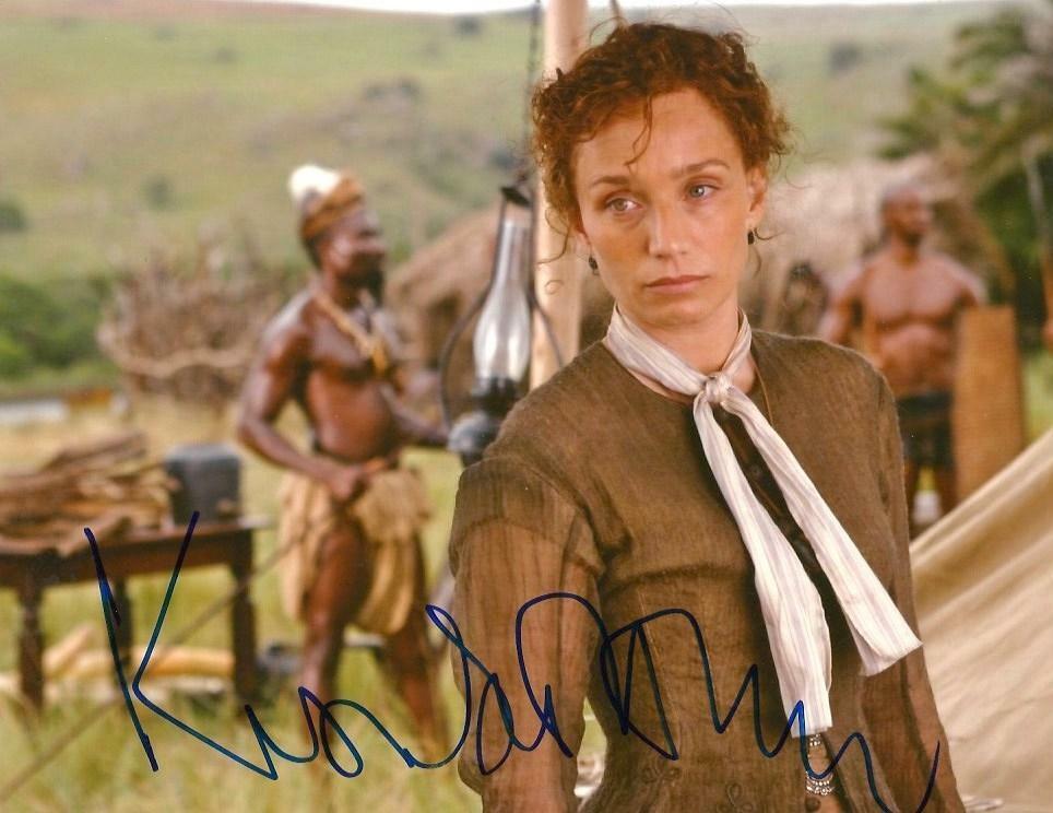 ACTRESS Kristin Scott Thomas autograph, In-Person signed Photo Poster painting