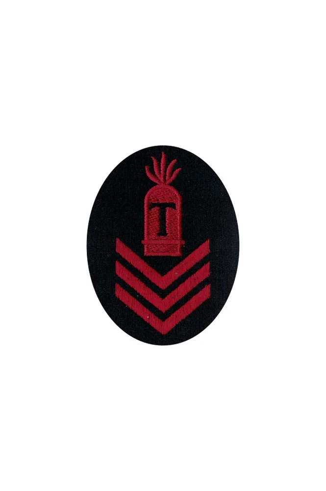   Kriegsmarine Gun Chief T Turret Gun After Six Years Specialty Trade Insignia German-Uniform