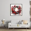 Christmas Wreath And Bird-11CT Counted Cross Stitch 40*40cm