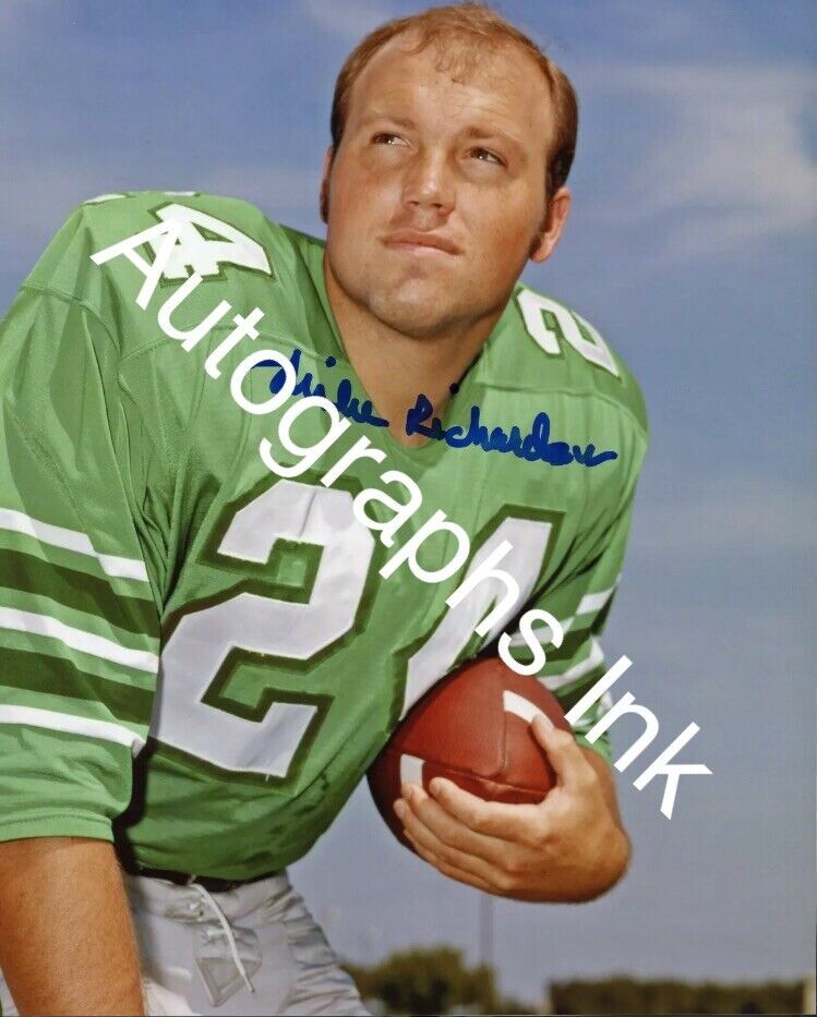 Mike Richardson Autographed 8x10 Houston Texans WFL Shreveport #1