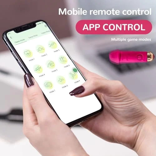 Velin – Smart Rose Bullet Vibrator With Dual Stimulation For Clitoral & G-spot Pleasure