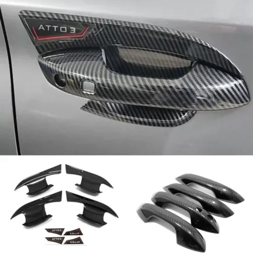 Dronehint For BYD Atto 3 2022 Car Accessories Door Handle Covers Insert Handle Bowl Panel (For: BYD) Parts