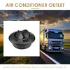 75mm Bus RV A/C Air Vent Round Air Conditioning Outlet w/ Honeycomb Grille