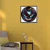 4pcs Diamond Painting -DIY Round Drill Stained Glass Animal