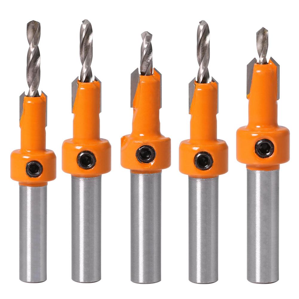

Woodworking Countersunk Drill Cone Drill Adjustable Counterbore Drill Bit, 501 Original