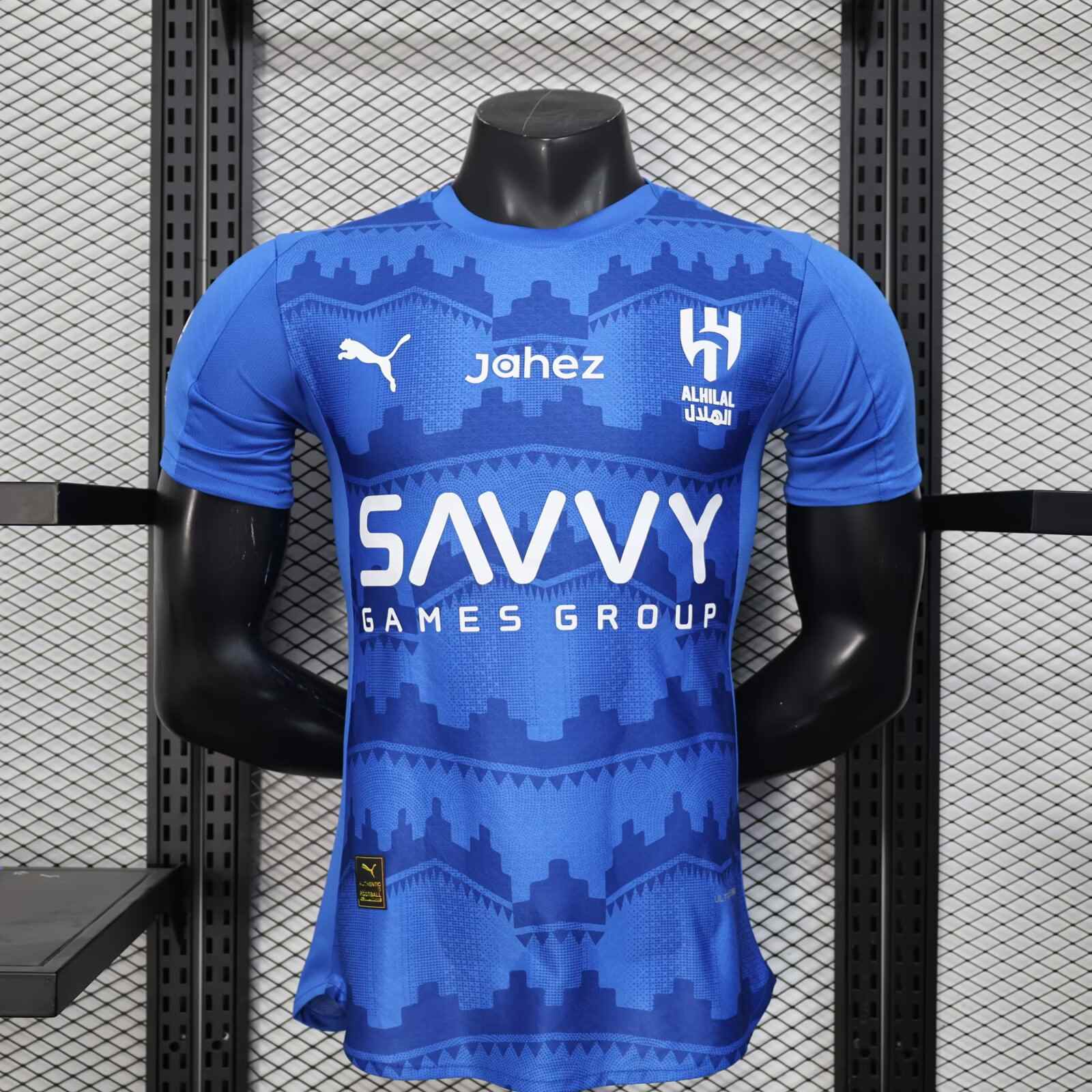2025/2026 Player Version Al-Hilal Saudi Home Football Shirt（The player version jersey is a bit tight, please pay attention to the size selection）