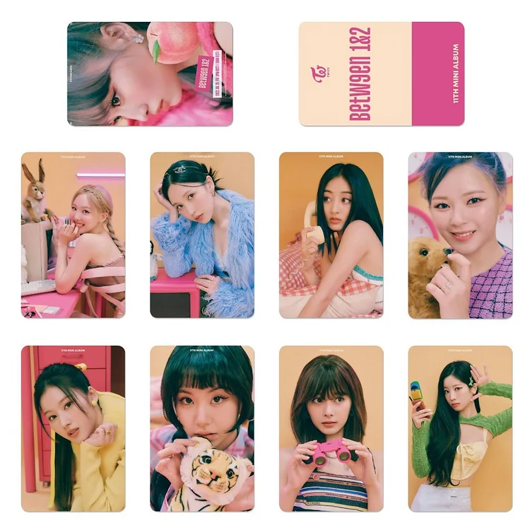 Twice 1 2 Album Details, Twice 1 2 Photocards
