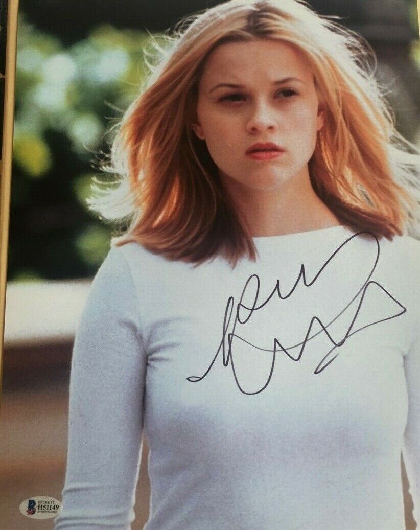 Reese Witherspoon signed autographed 11x14 Photo Poster painting Legally Blonde Beckett COA