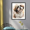 Shih Tzu Dog-11CT Stamped Cross Stitch 40*50cm/15.75*19.69in