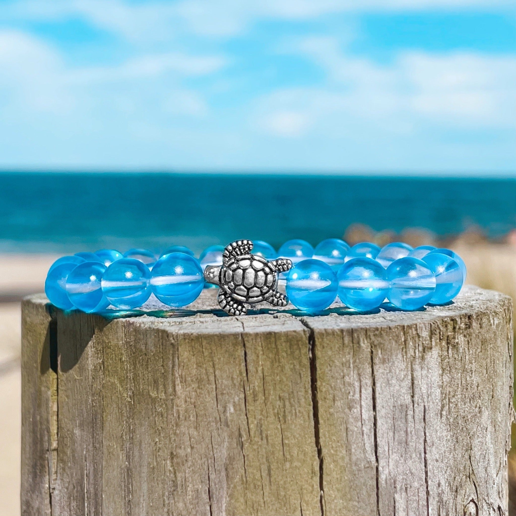 Sea Turtle Crystal Bracelet