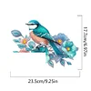 (US Local)Blue Bird  Diamond Painting Door Corner Sign DIY Door Frame Decoration
