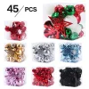 45PCS Christmas Tree Hanging Decor Balls Set