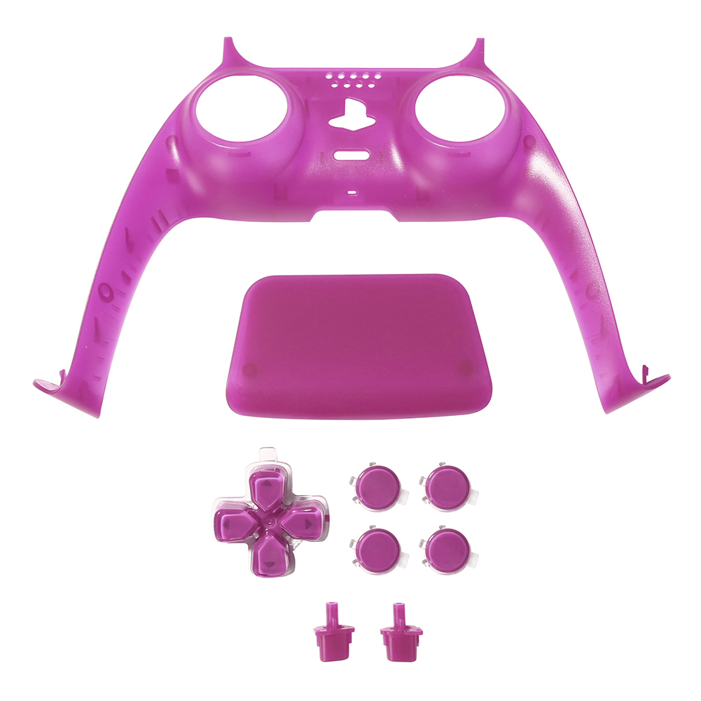

Replacement Buttons Touchpad Decorative Strip for PS5 Controller, Green, 501 Original