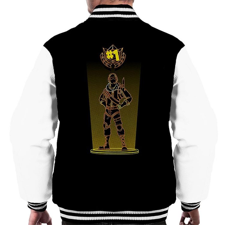 Fortnite Shadow Of The Raptor Men's Varsity Jacket