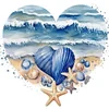 Diamond Painting-DIY Full Round Drill Love Starfish