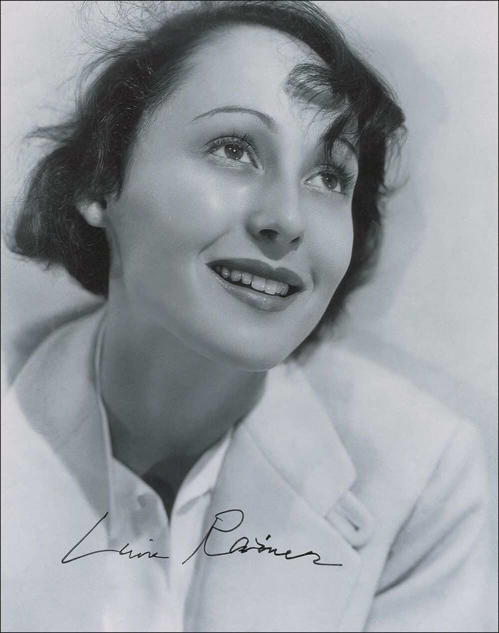 LUISE RAINER Signed Photo Poster paintinggraph - Beautiful Sexy Film Star Actress - preprint