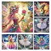 (Multi-Style)Elf Girl-Partial Special Shaped Diamond Painting 30*30CM