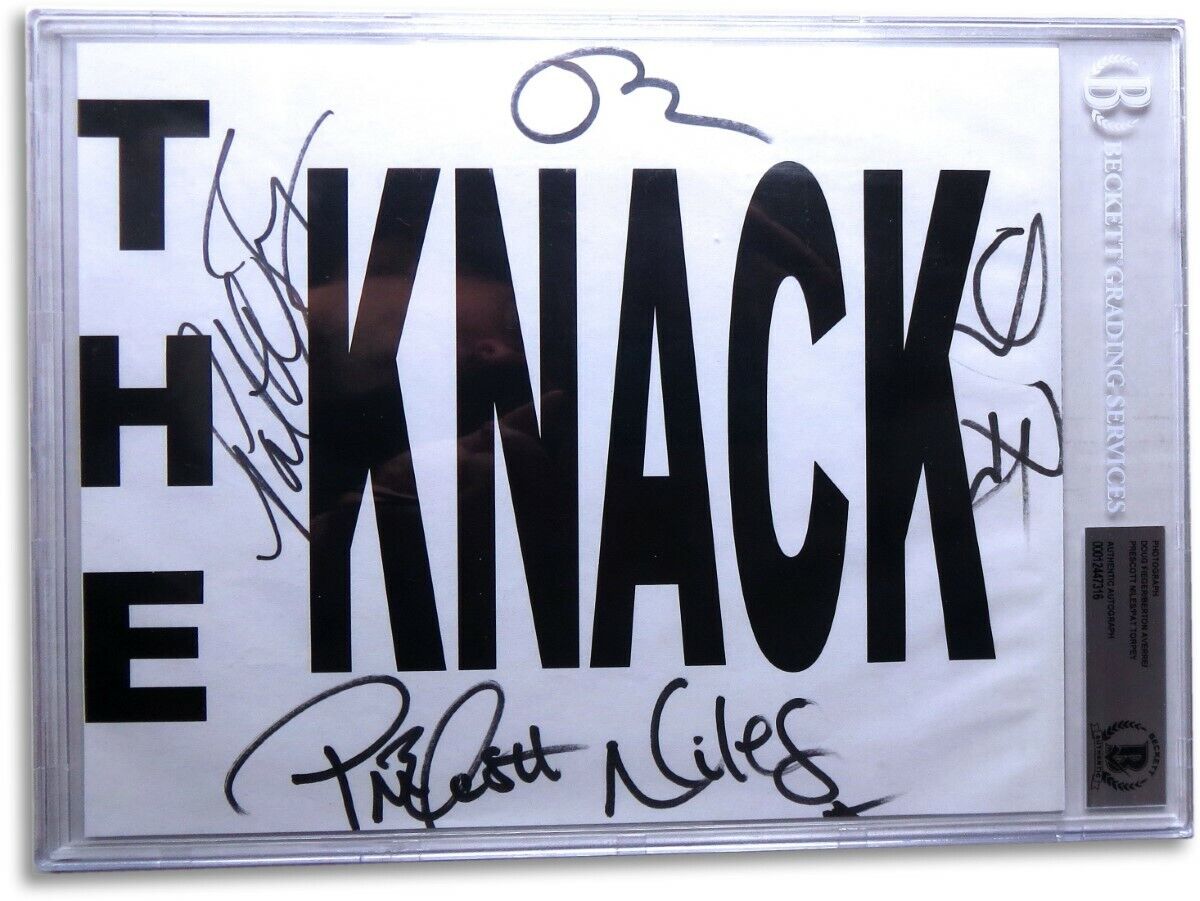 The Knack Band Signed Autographed 8X10 Photo Poster painting Niles Fieger Averre Torpey Beckett