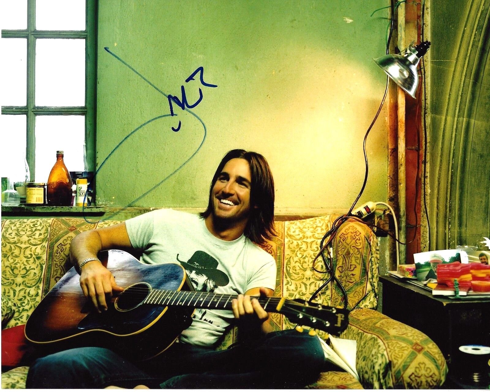 COUNTRY SINGER JAKE OWEN HAND SIGNED 8x10 INCH Photo Poster painting A W/COA