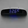 12V Original Car Interior Trim Appearance 3 In 1 Car Clock Theromometer