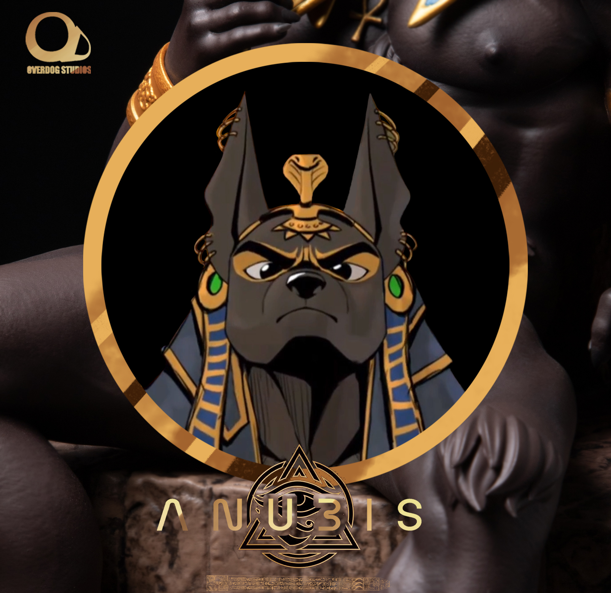PRE-ORDER  OVERDOG Studio  Original Design Anubis 1/6 Statue（GK）