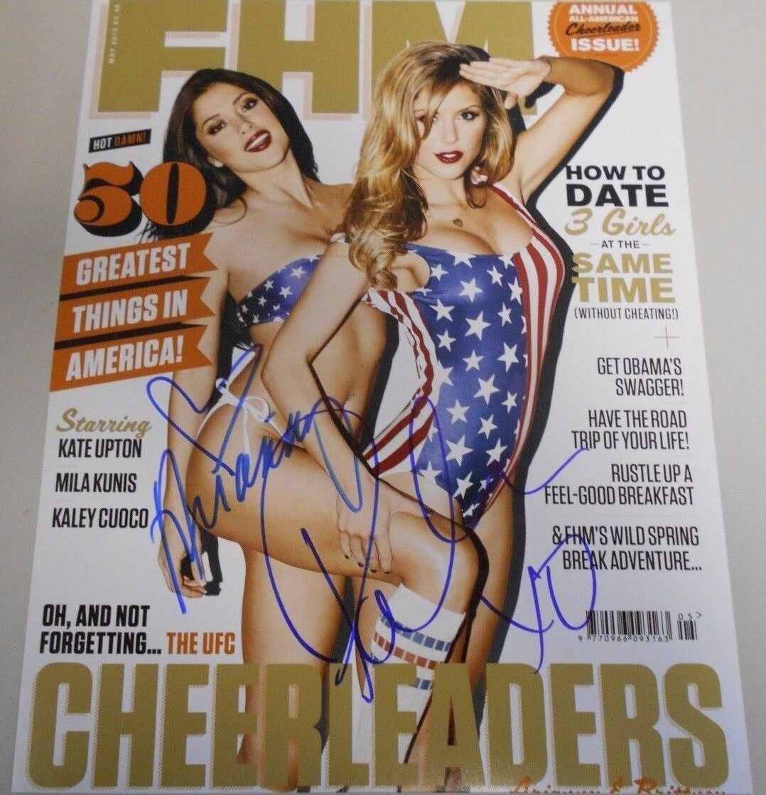 ARIANNY CELESTE & BRITTNEY PALMER UFC WRESTLING HOT 11 X 14 HAND SIGNED W/COA