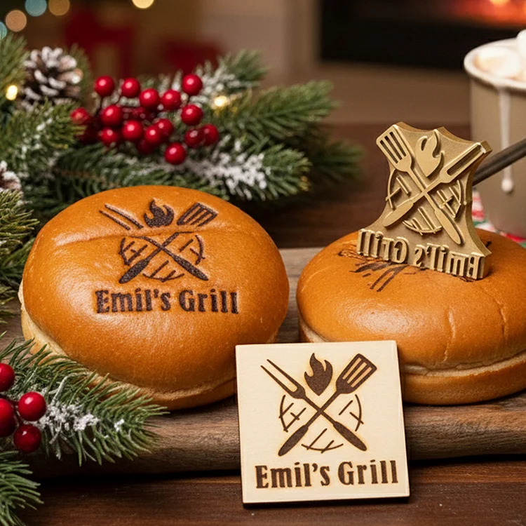 Personalized Wood Branding Iron, Custom Electric Branding Iron with Custom Stamp, Christmas Gift for Woodworkers