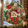Crystal Dot Art Light Catcher Kit Kitten Christmas 9.45x9.45in