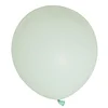10 Pack | 18" Matte Pastel Mint Helium or Air Latex Party Balloons