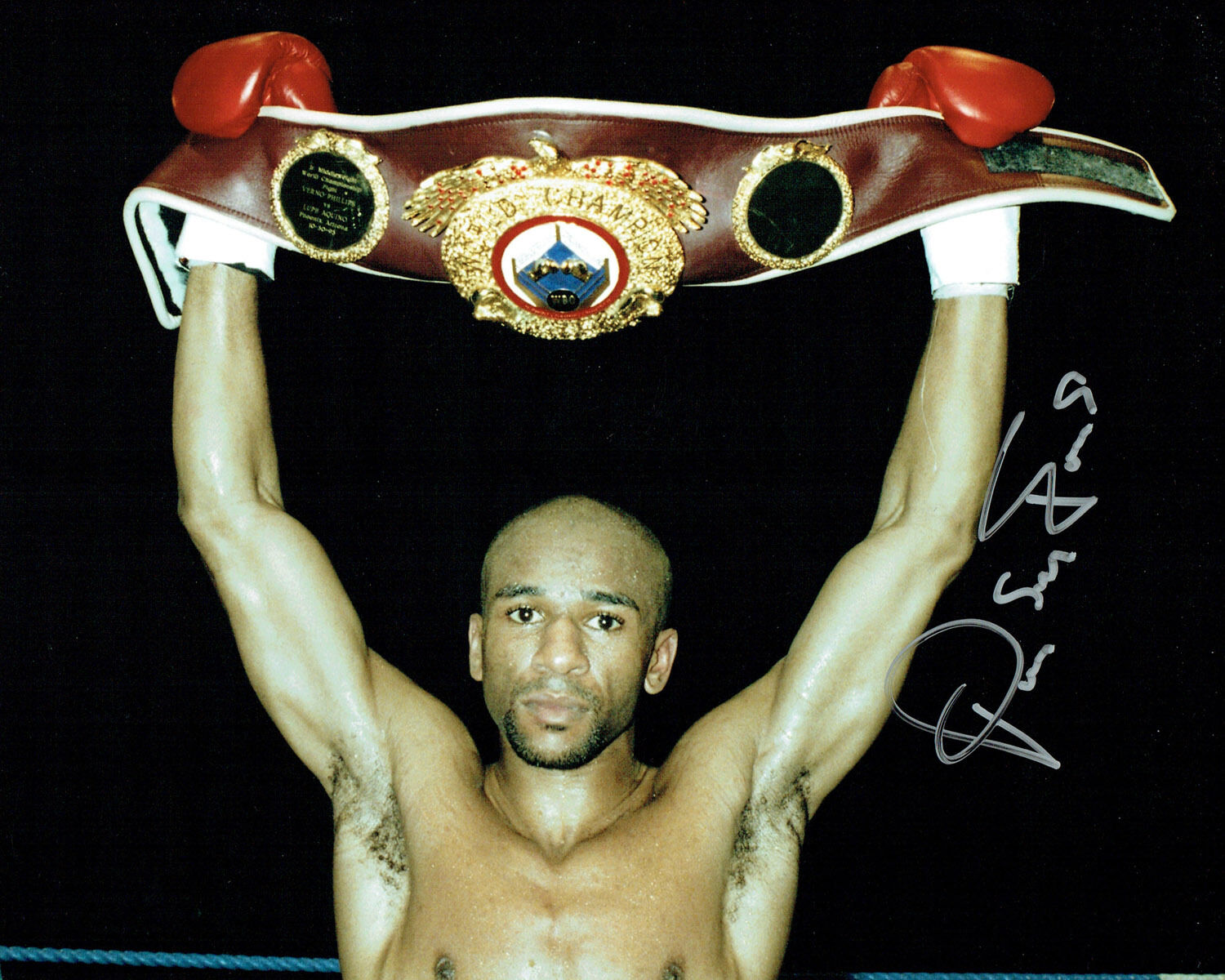 Paul Silky JONES Signed Autograph Boxing 10x8 Photo Poster painting AFTAL COA