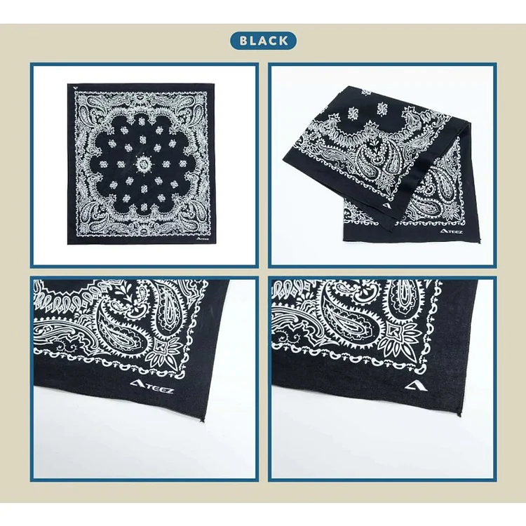 ATEEZ Collaboration T-Z Bandana Set officialateezshop