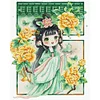 (US Local)Girl -11CT Stamped Cross Stitch Kit(59x75cm)