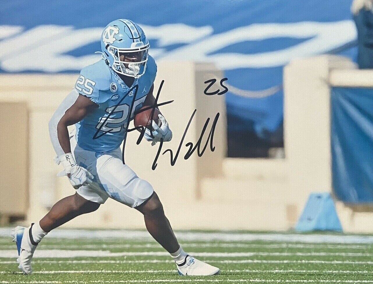 Javonte Williams Autographed Signed 8x10 Photo Poster painting ( Broncos ) REPRINT