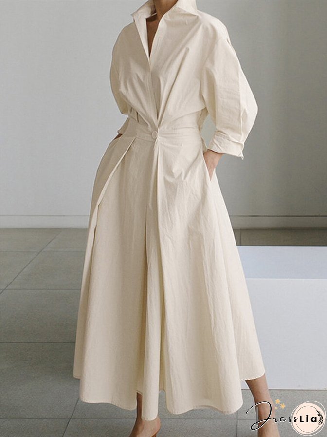 Elegant and Casual winter Dress