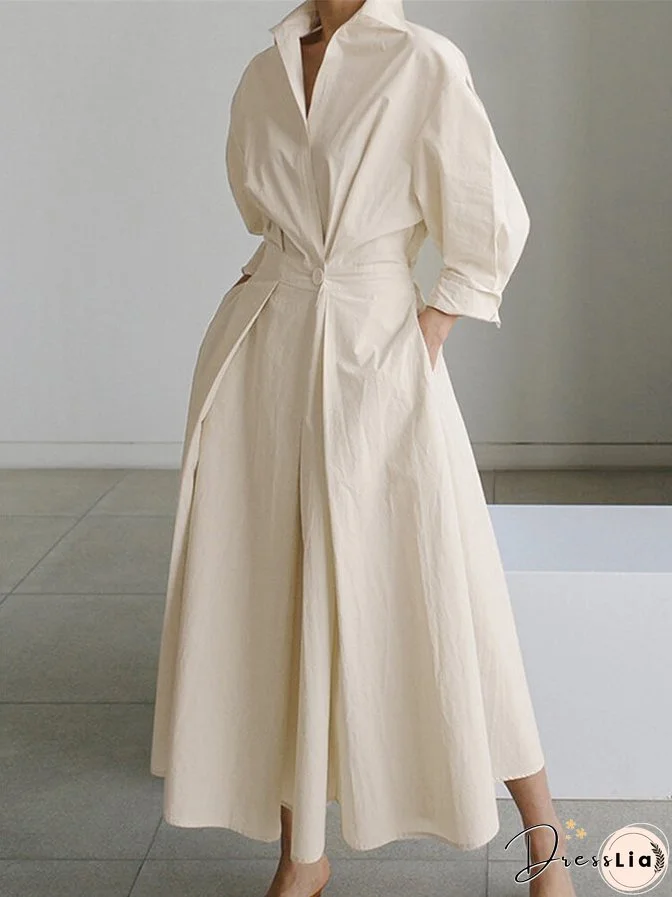 Elegant and Casual winter Dress