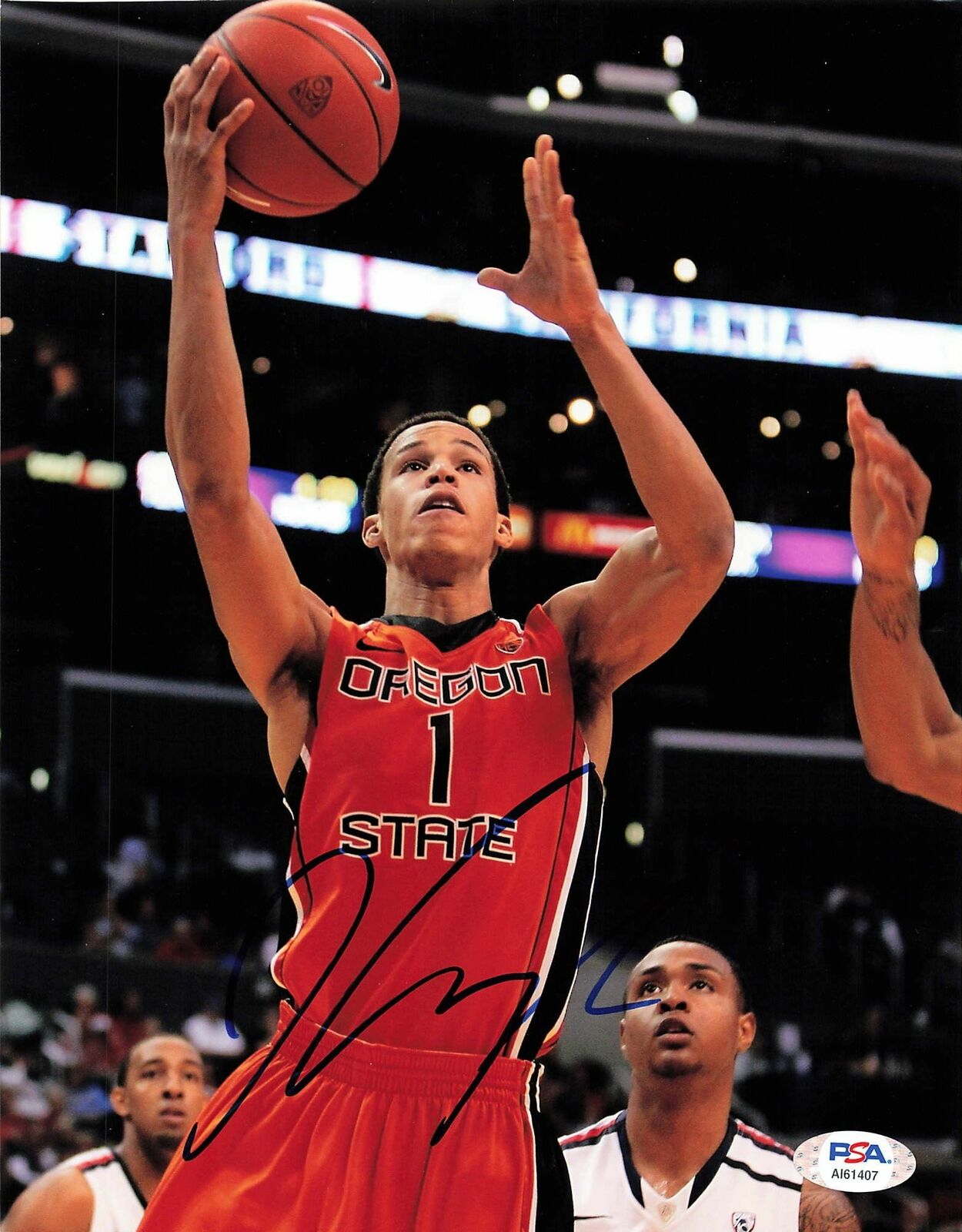 JARED CUNNINGHAM signed 8x10 Photo Poster painting PSA/DNA Oregon State Beavers Autographed